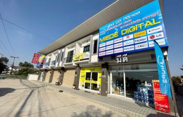 ขายทาวโฮม 2 ชั้น สันกำแพง เชียงใหม่ ค้าขายได้ ใกล้เซเว่น โรงพยาบาล โรงเรียน